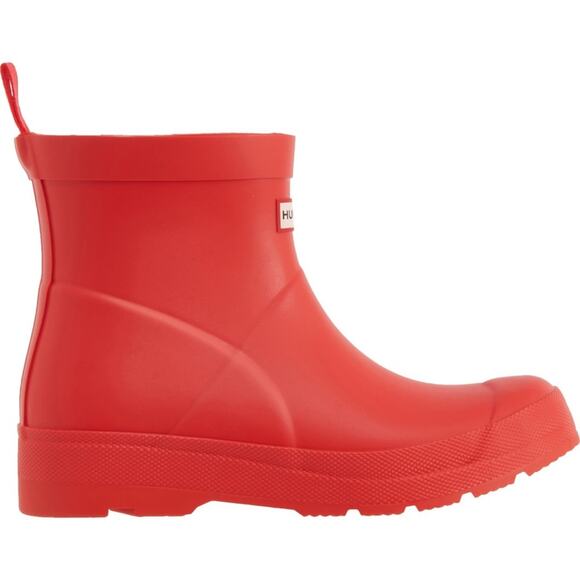 Hunter Big Kids Unisex Red Play Rain Boots Size 2B/3G NEW - Picture 3 of 6